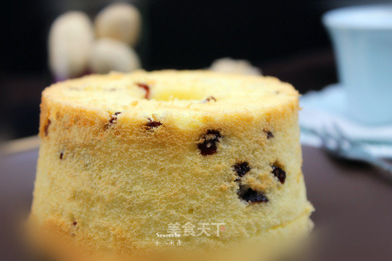 #trust之美#cranberry Coconut Chiffon Cake recipe