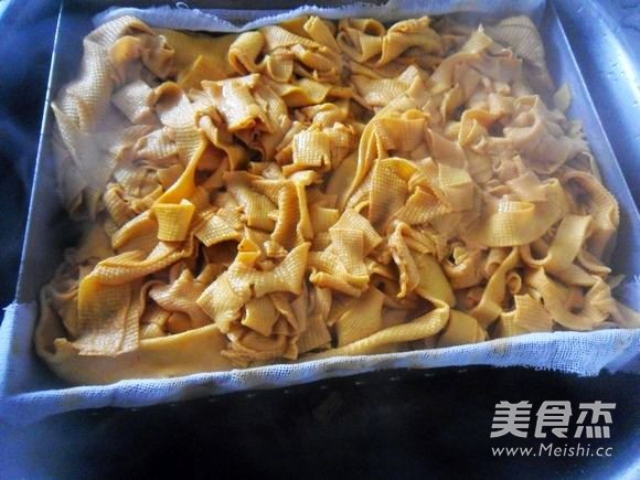 Dried Curry Tofu recipe