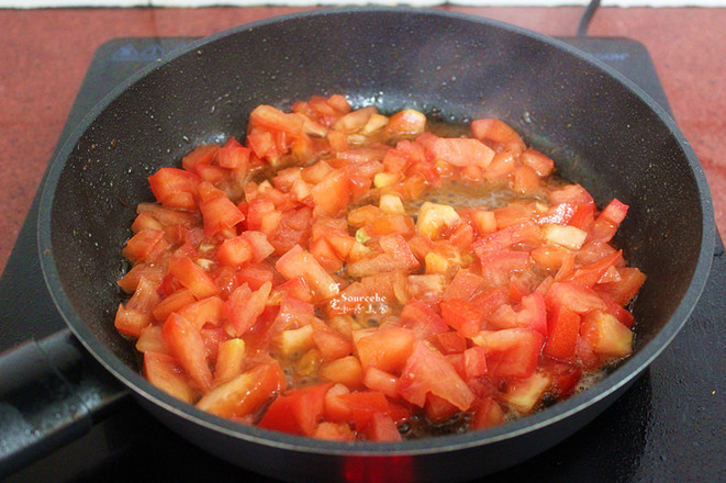 Braised Prawns in Tomato Sauce recipe