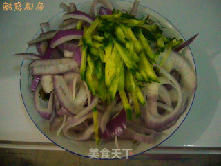Cold Onion Shreds recipe