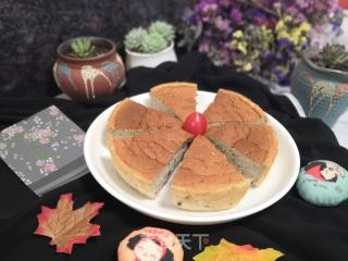 Banana Cranberry Chiffon Cake recipe