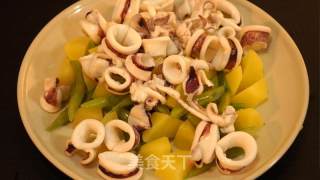 Thai Style Cold Squid recipe