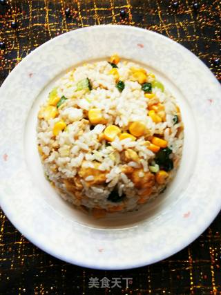 Bento Corn Kernels Fried Rice recipe