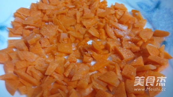 Carrot Steamed Meatloaf recipe