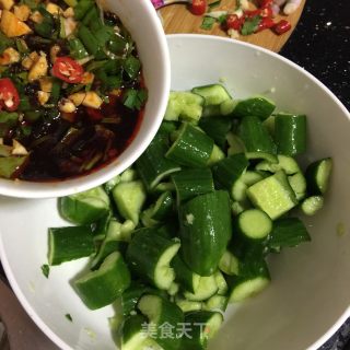 Hot and Sour Cucumber recipe