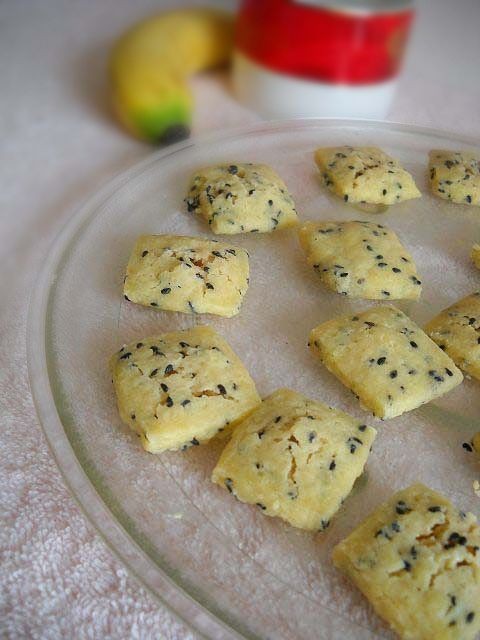 Black Sesame Crisp recipe