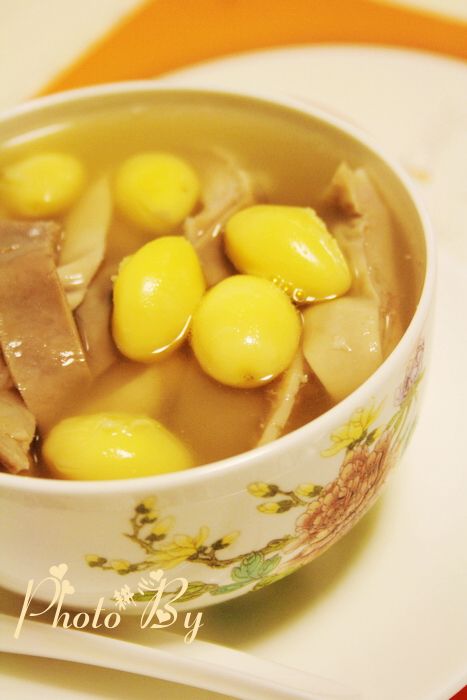 Ginkgo Pork Belly Soup recipe