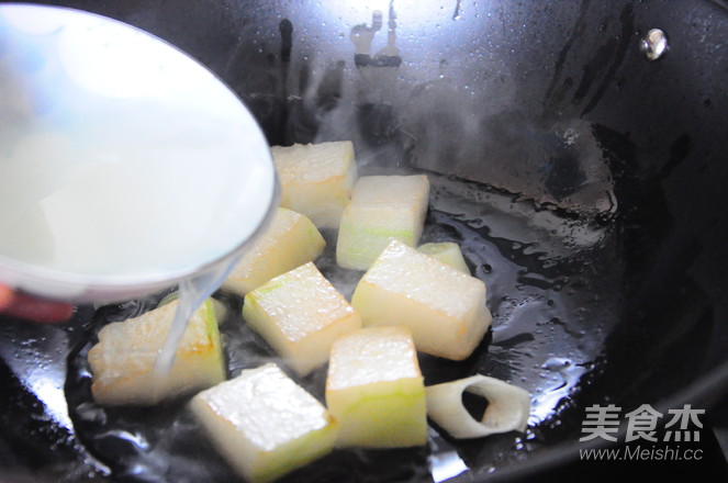 Roasted Winter Melon with Prawns for Nutrition and Weight Loss recipe