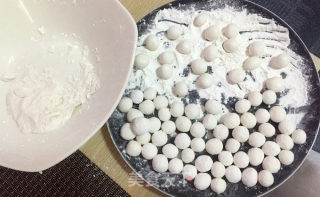 Chinese Dessert Brown Sugar Glutinous Rice Balls recipe