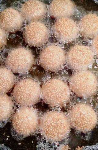 Banana Sesame Balls recipe