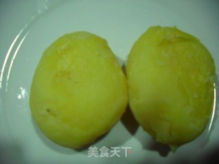 Mashed Potatoes with Scallion Oil recipe