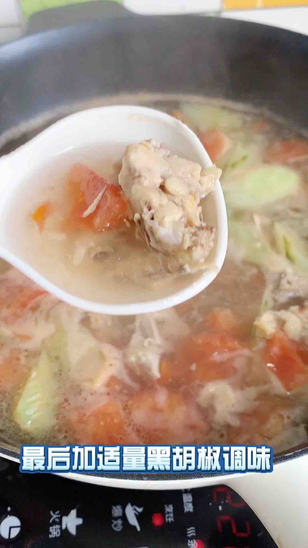 Summer Fruit Chicken Soup recipe