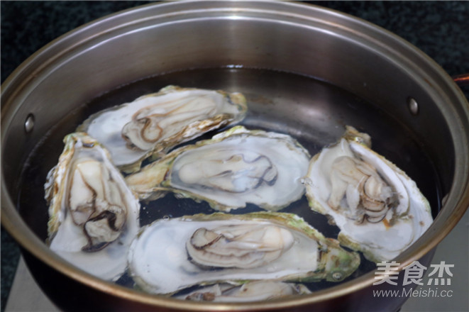 Baked Oysters with Garlic Black Bean Sauce recipe