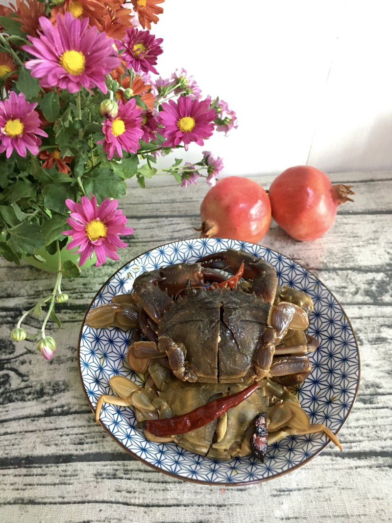 Salted Iron Foot Crab recipe