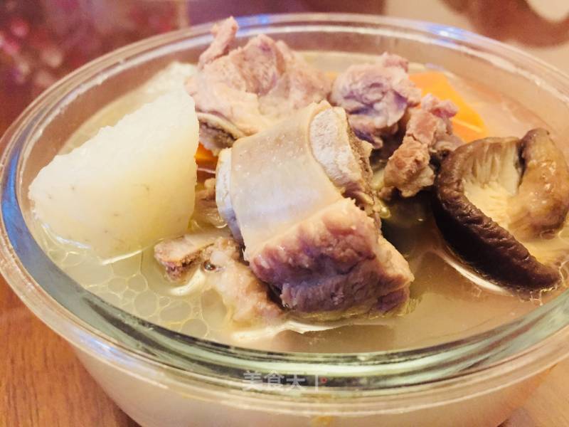 Pork Ribs in Chinese Yam Soup recipe