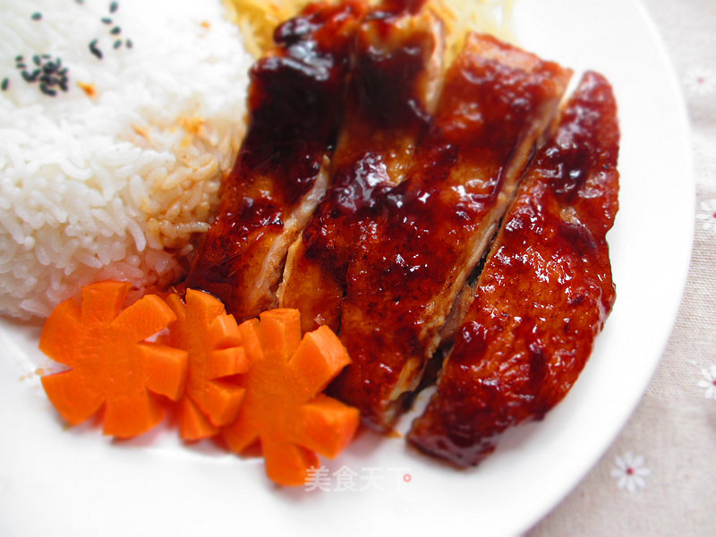 Teriyaki Chicken Drumstick Rice recipe