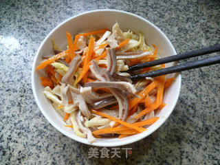 Lamb Tail and Bamboo Shoots Mixed with Pork Belly recipe