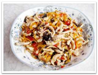 Chopped Pepper Version of Fish-flavored Pork recipe