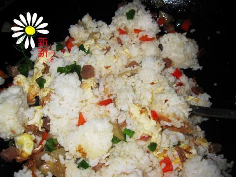 Sausage and Pepper Fried Rice recipe