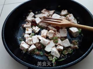 Braised Tofu with Shrimp Paste recipe