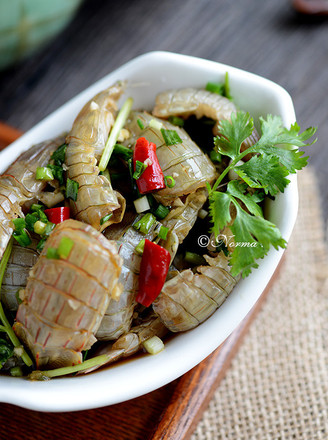 Raw Pickled Pipi Shrimp recipe