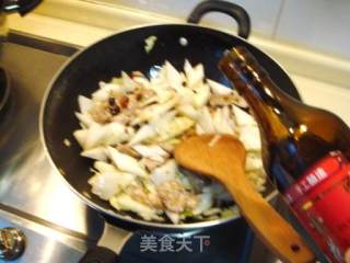 Stir-fried Cabbage with Sliced Pork in Black Bean Sauce recipe