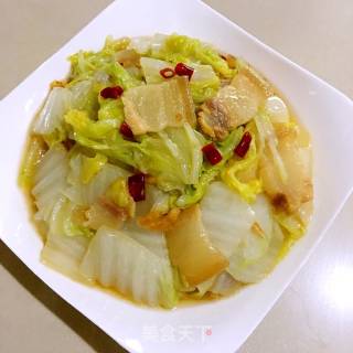 Stir-fried Cabbage with Bacon recipe