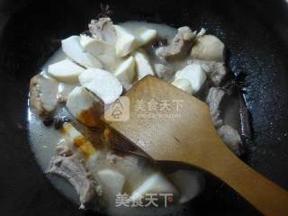 Grilled Ribs with King Pleurotus recipe