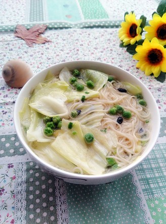 Tempeh Vegetarian Noodle Soup recipe