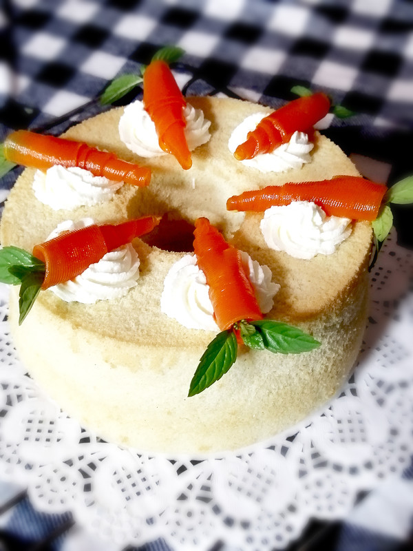 Candied Carrots for Garnish recipe