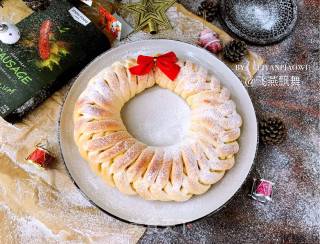 Christmas Wreath Bread recipe