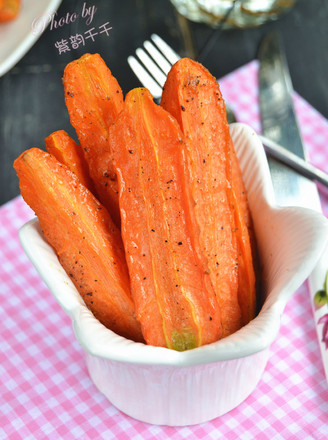 Roasted Carrots with Black Pepper recipe