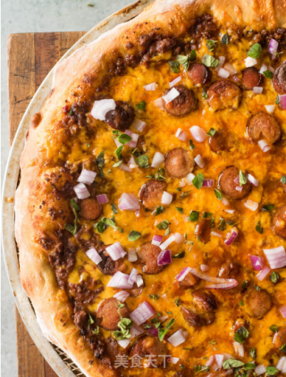 [pizza Recipe] Cheddar Cheese Pizza recipe