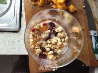 Mango Oatmeal Yogurt recipe