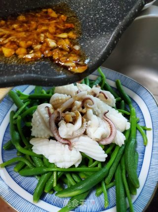 Cucumber with Squid recipe