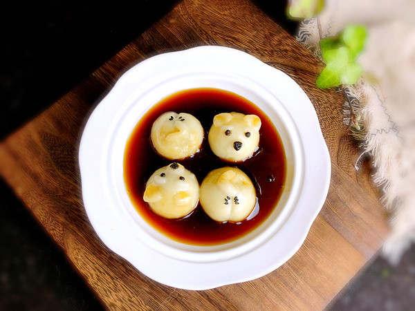 Black Sesame Tofu Dumplings recipe