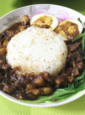 Braised Pork on Rice recipe