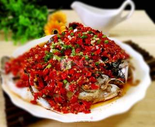 Chopped Pepper Fish Head recipe