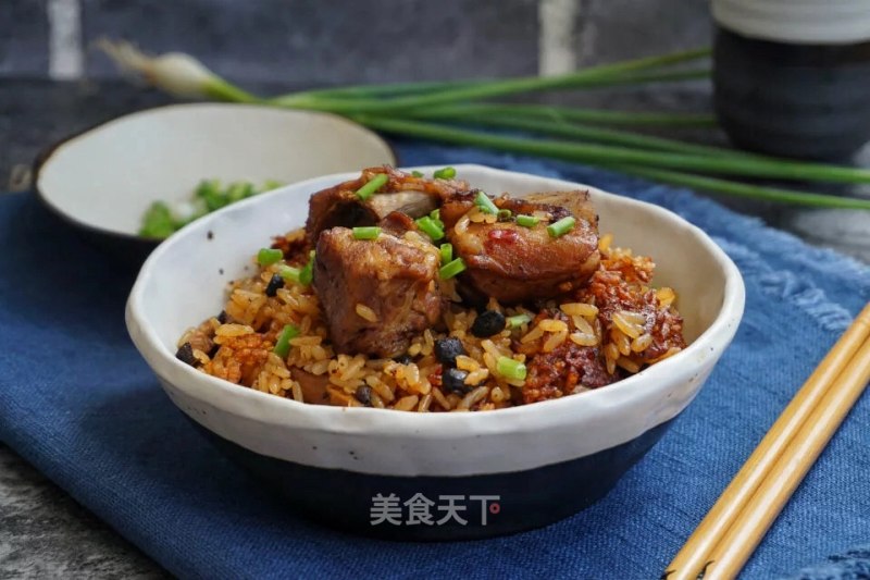 #trust之美#claypot Rice with Soy Pork Ribs recipe