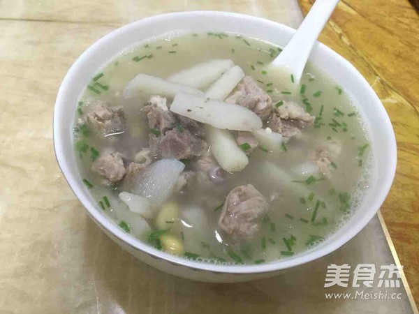 Yam Pork Ribs Soup recipe