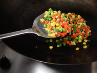 Fried Rice with Meat recipe