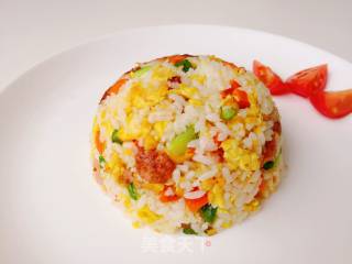 Fried Rice with Foie Gras recipe