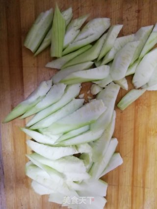 Loofah Duck Egg Soup recipe