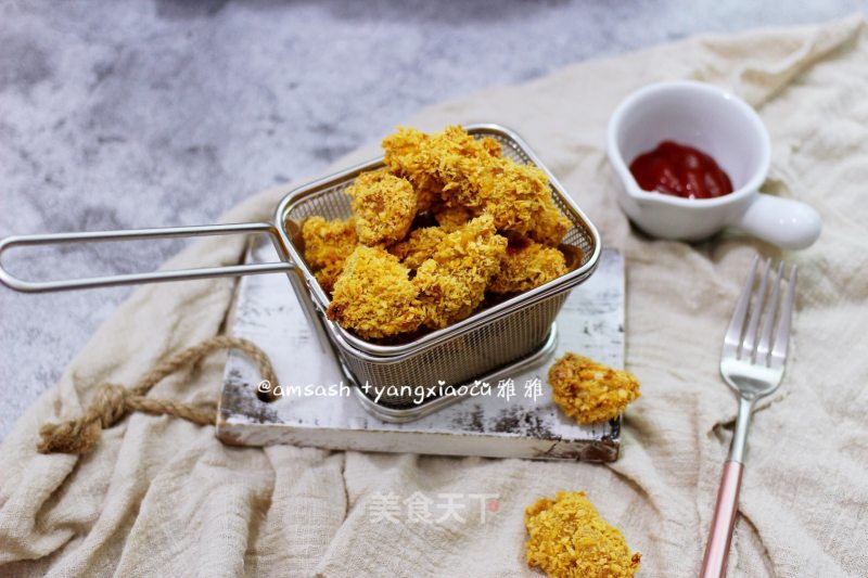 Chicken Rice Flower recipe