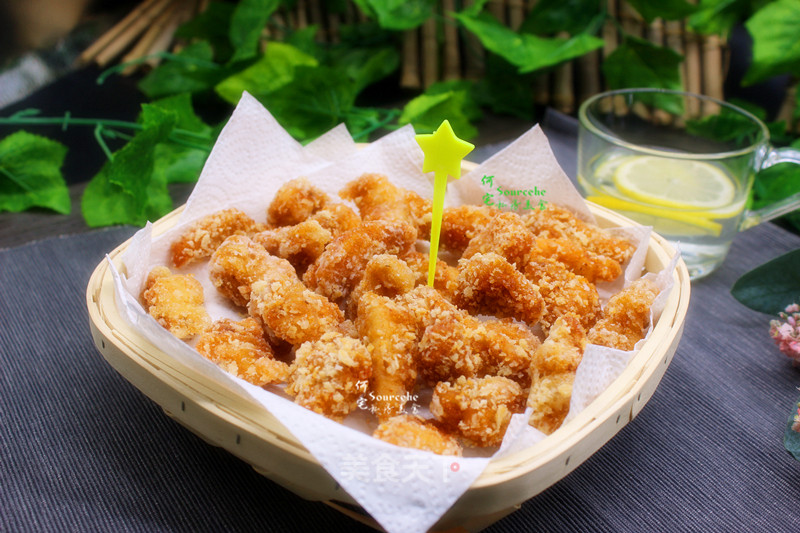 How to Fry Spicy Fried Chicken Nuggets recipe