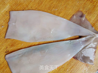 Fried Squid with Broccoli recipe