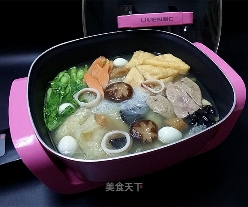 #trust之美#assorted Hot Pot in Clear Soup recipe
