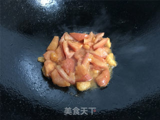 Scrambled Eggs with Tomatoes recipe