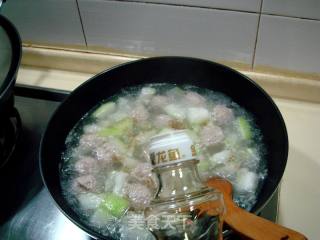 Home Cooking "winter Melon Boiled Meatballs" recipe