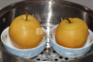 Stewed Pears with Rock Sugar and Ginseng recipe